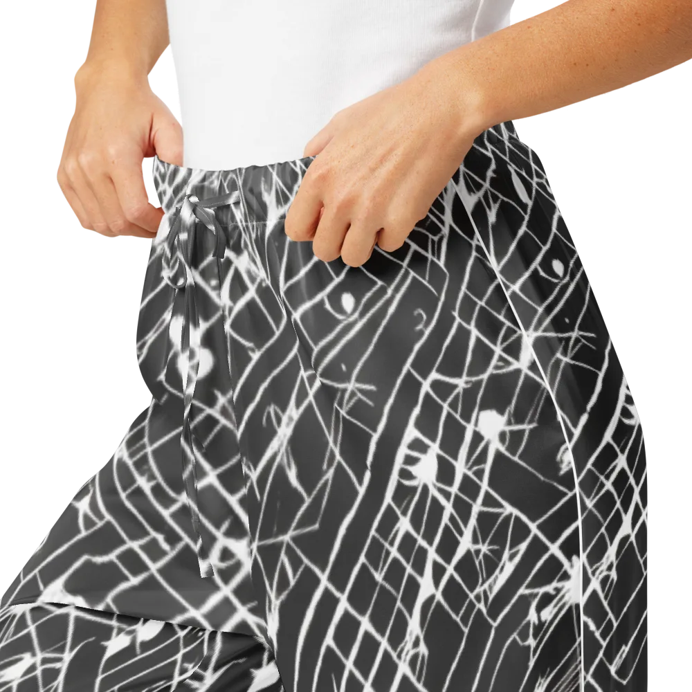 Ink Grid on Women's Pajama Pants — Product details