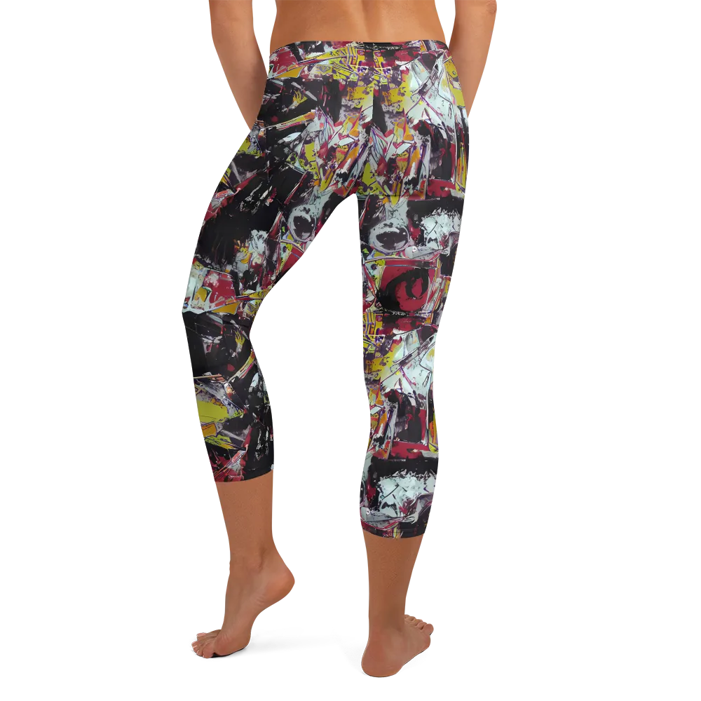 Rebel Spectrum on Capri Leggings — Back