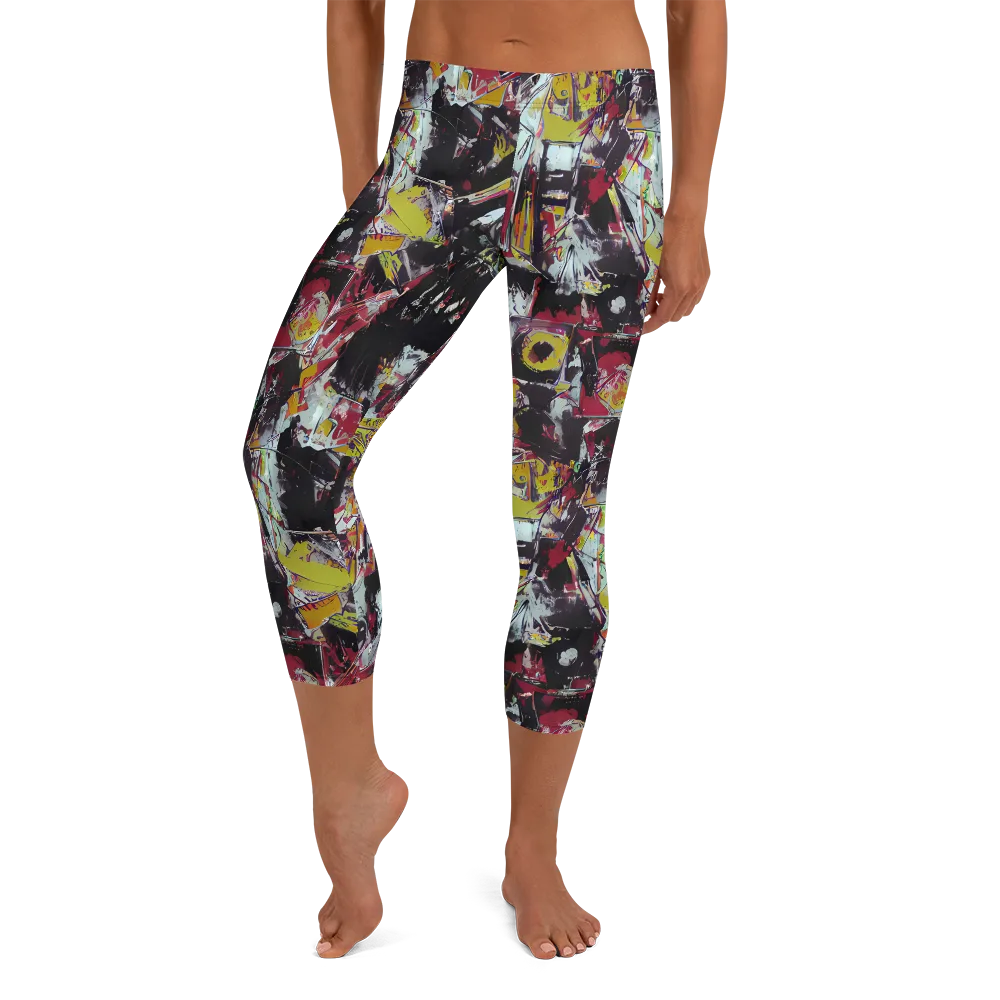 Rebel Spectrum on Capri Leggings — Front