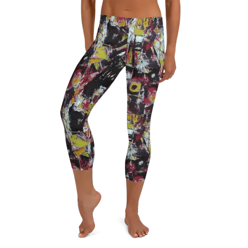 Rebel Spectrum on a Capri Leggings