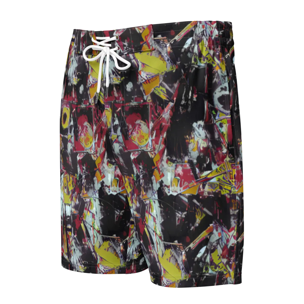 Rebel Spectrum on Men's Board Shorts — Front