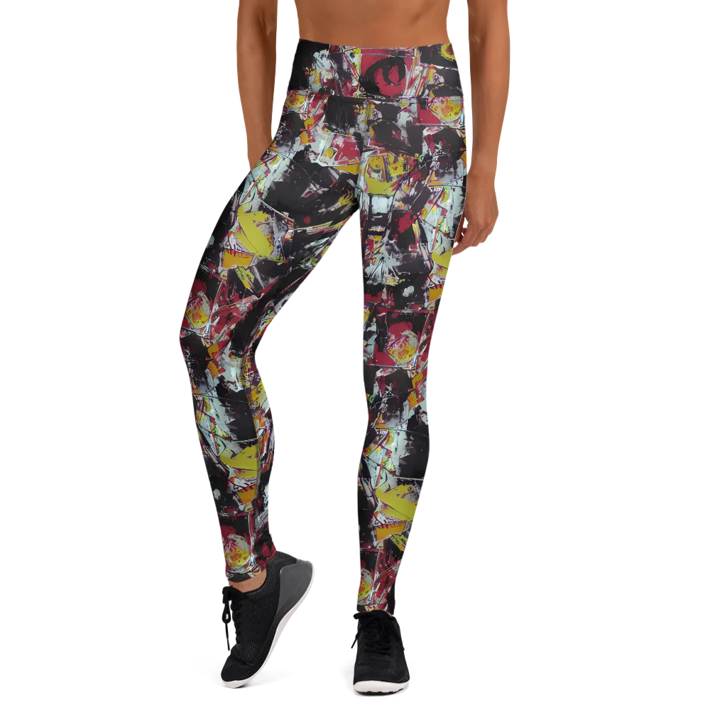 Rebel Spectrum on Yoga Leggings — Front