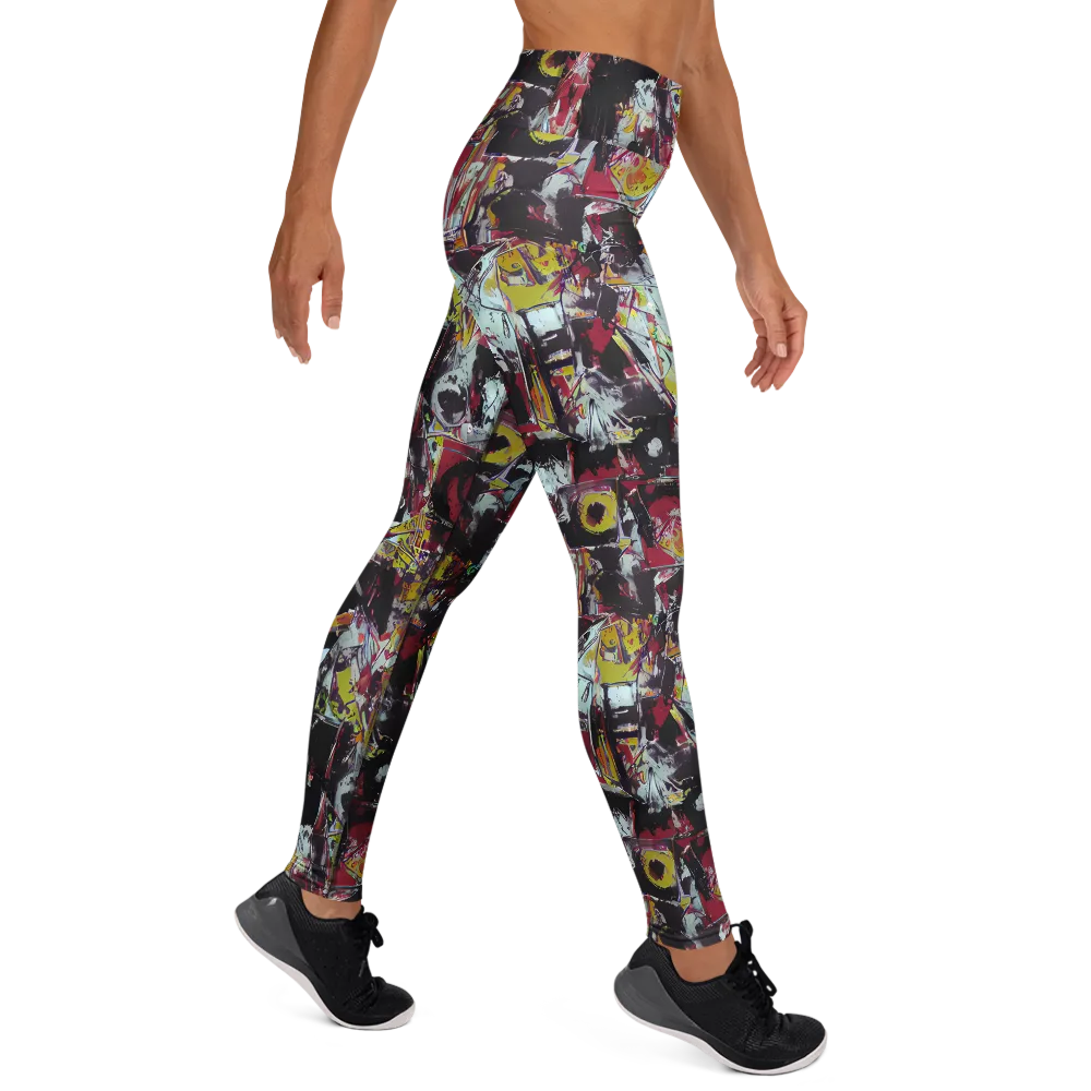 Rebel Spectrum on Yoga Leggings — Right