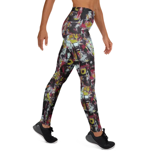 Rebel Spectrum on a Yoga Leggings
