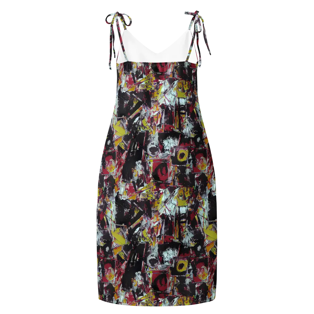 Rebel Spectrum on Slip Dress — Back