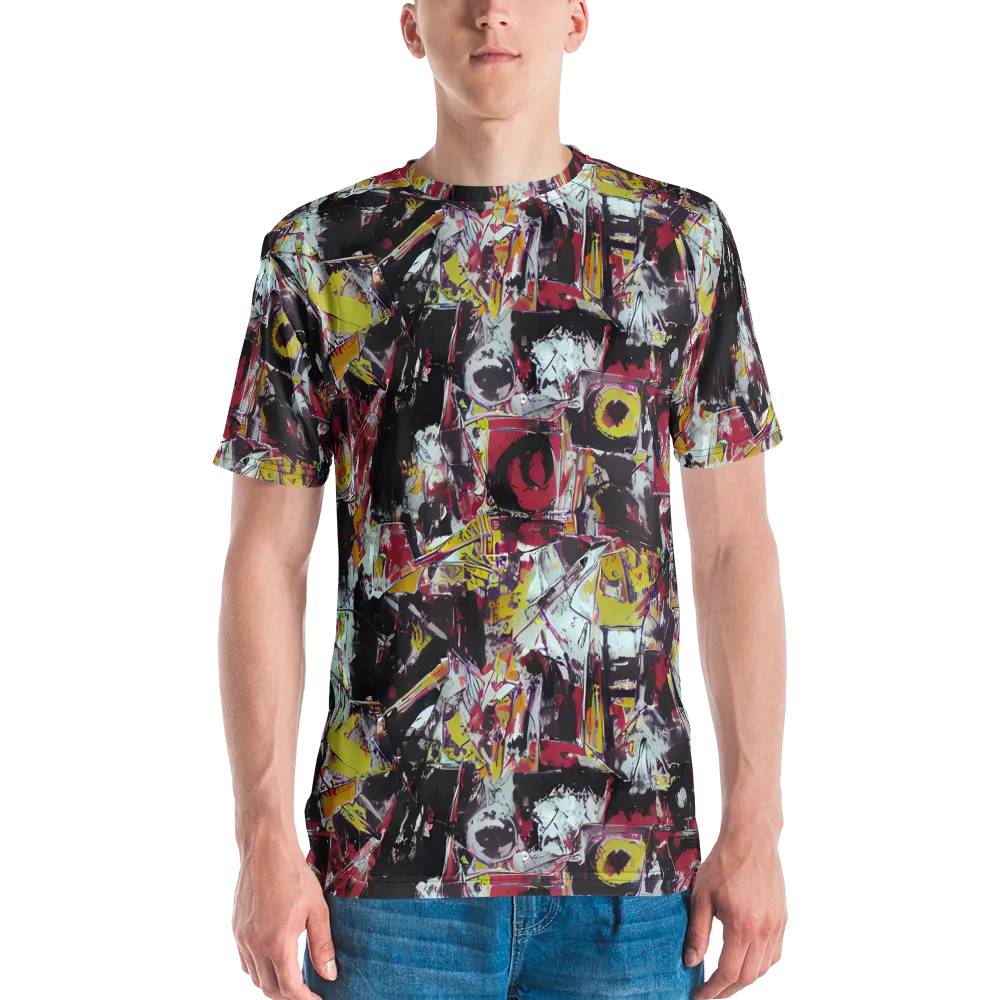 Rebel Spectrum on Men's Crew Neck T-Shirt — Front