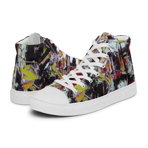 Rebel Spectrum on a Women's High Top Canvas Shoes