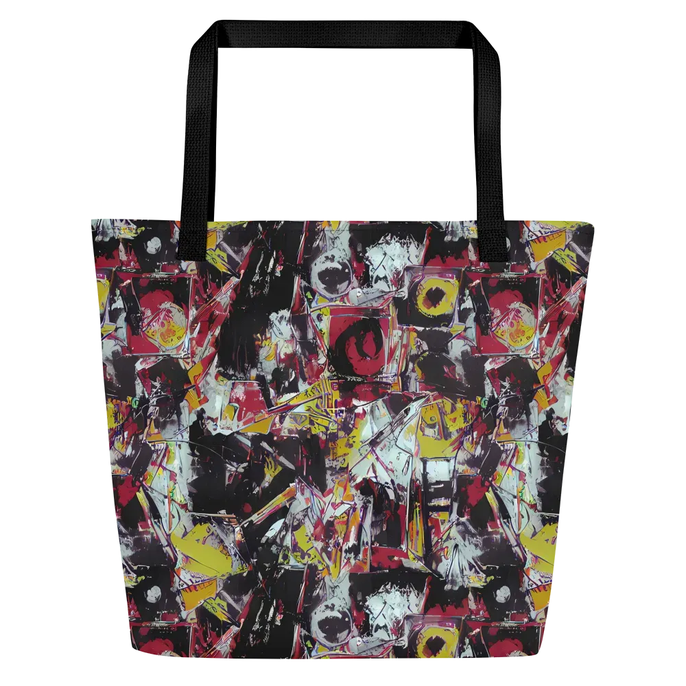 Rebel Spectrum on Large Tote Bag W/ Pocket — Front