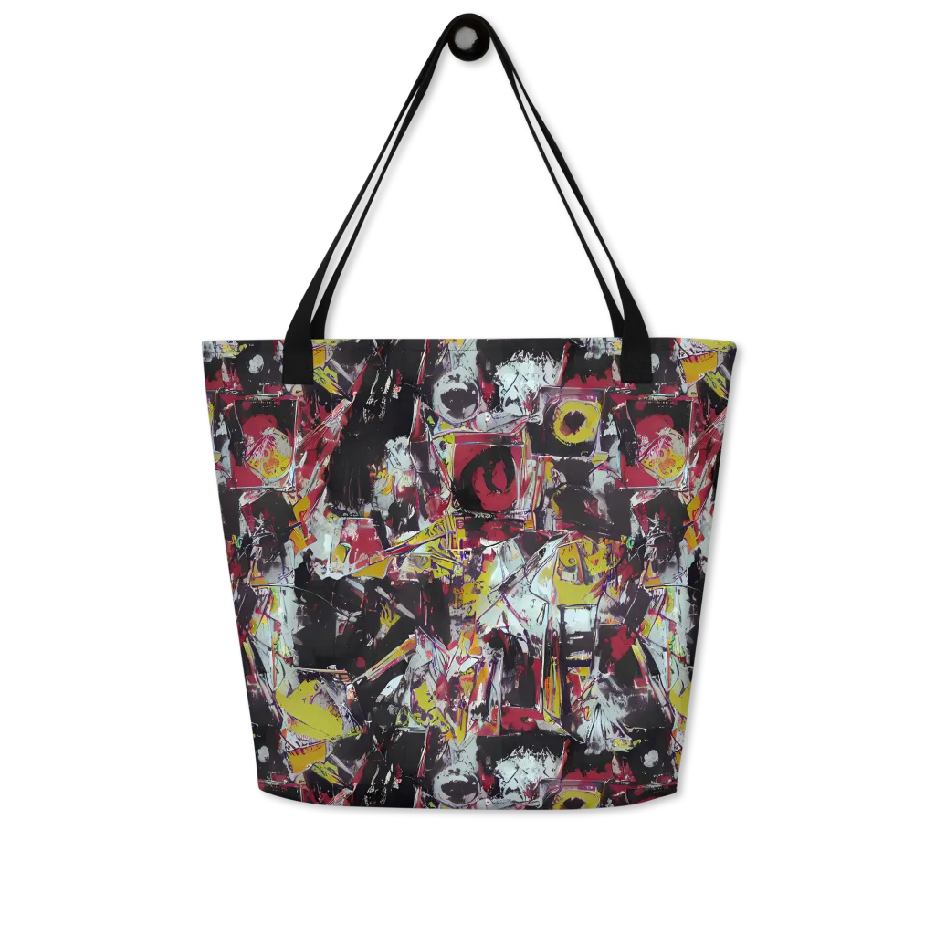 Rebel Spectrum on Large Tote Bag W/ Pocket — Front