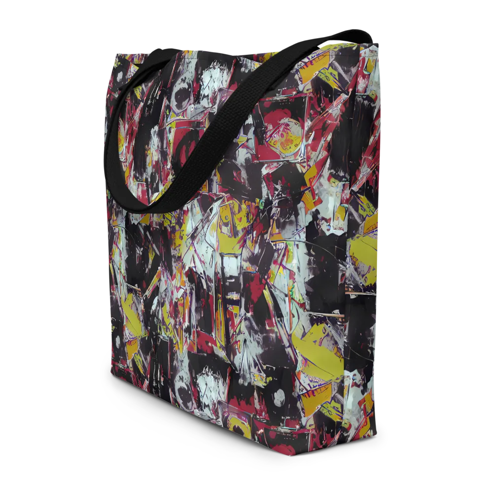 Rebel Spectrum on Large Tote Bag W/ Pocket — Front