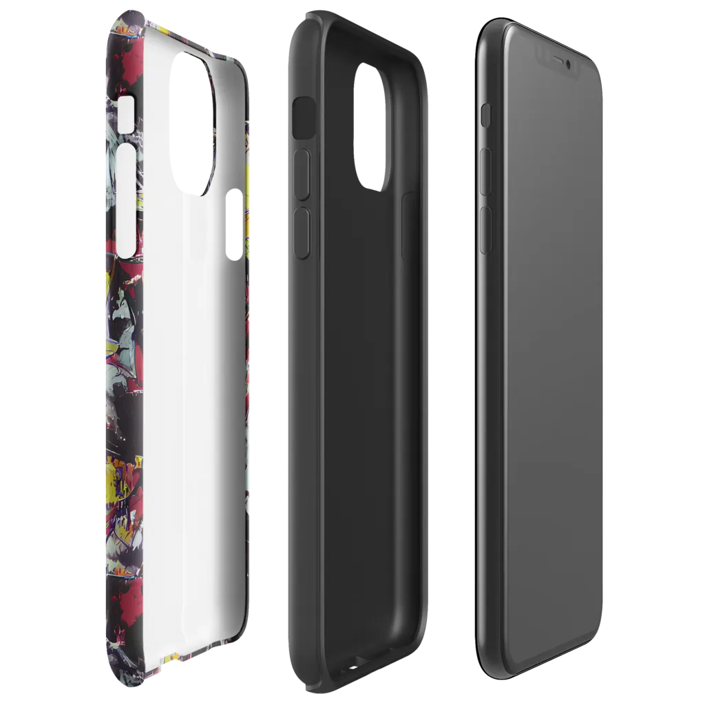 Rebel Spectrum on Tough Case for iPhone® — Right