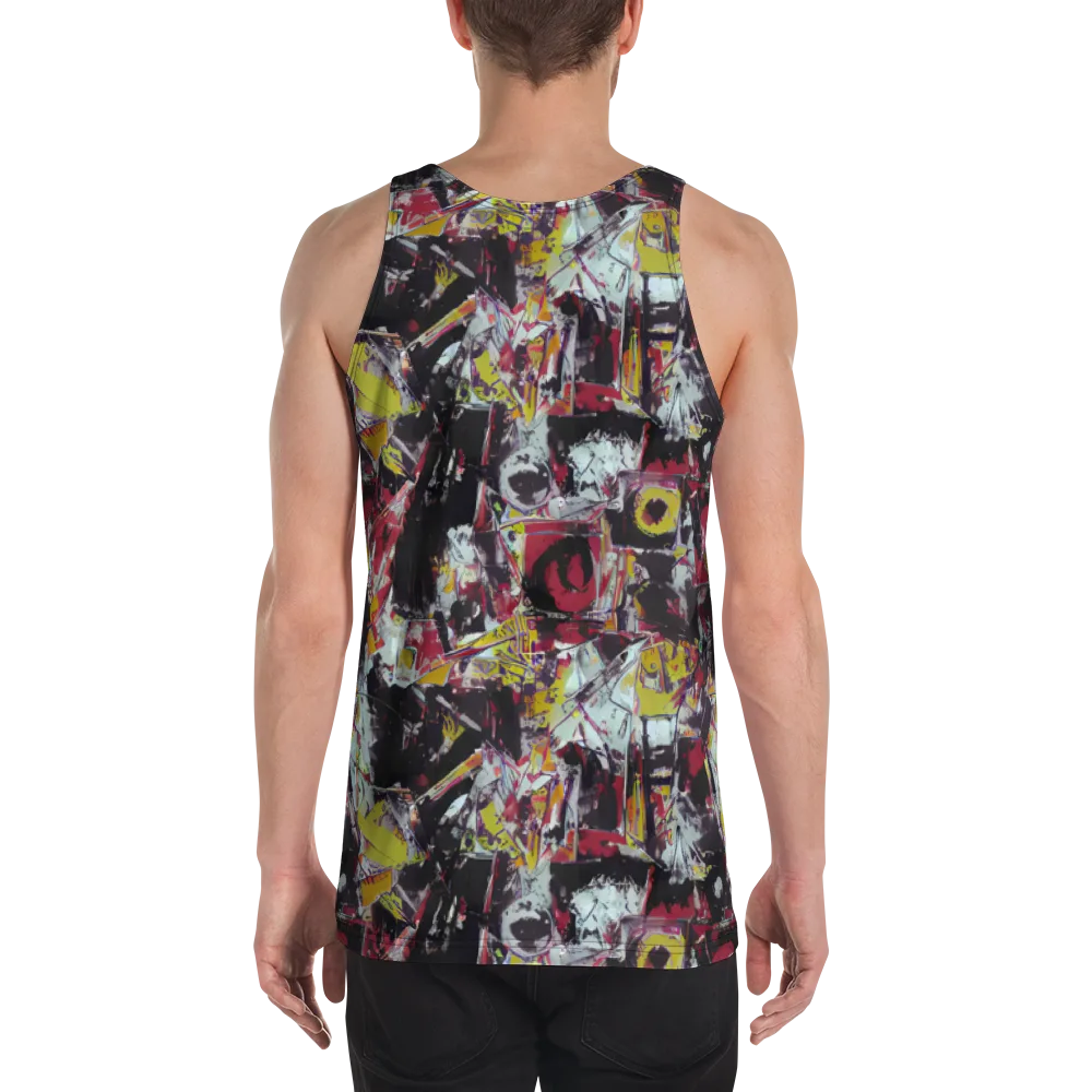 Rebel Spectrum on Men's Tank Top — Back