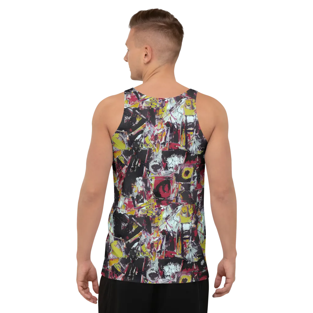 Rebel Spectrum on Men's Tank Top — Back