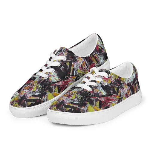 Rebel Spectrum on a Men's Lace-Up Canvas Shoes