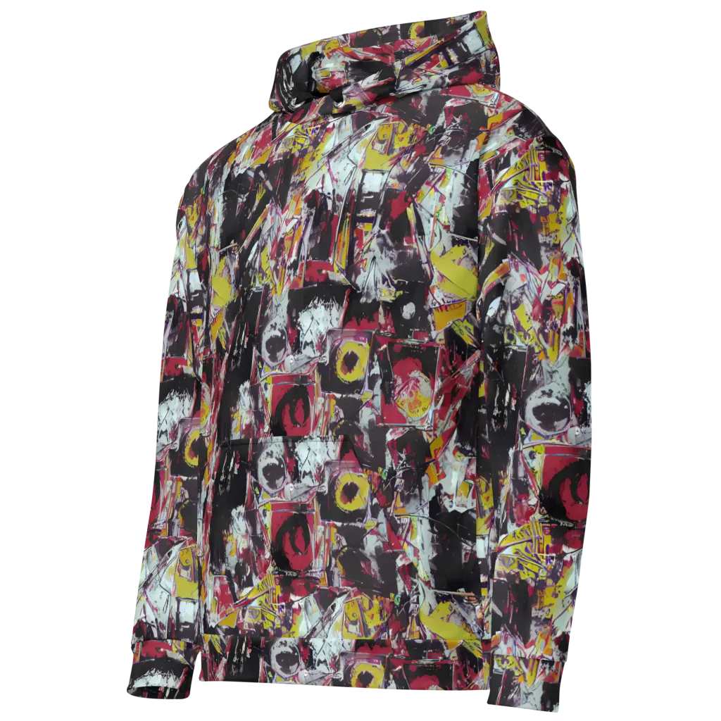 Rebel Spectrum on Cotton Hoodie — Left Front
