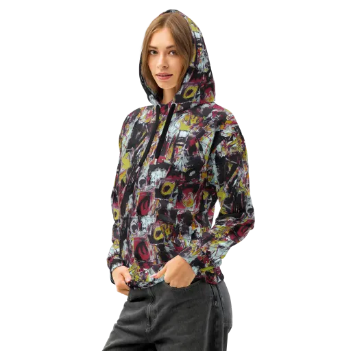 Rebel Spectrum on a Cotton Hoodie