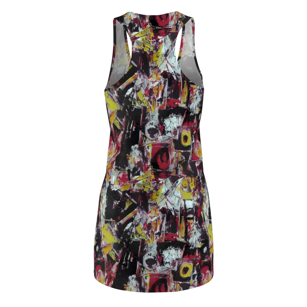 Rebel Spectrum on Racerback Dress — Back
