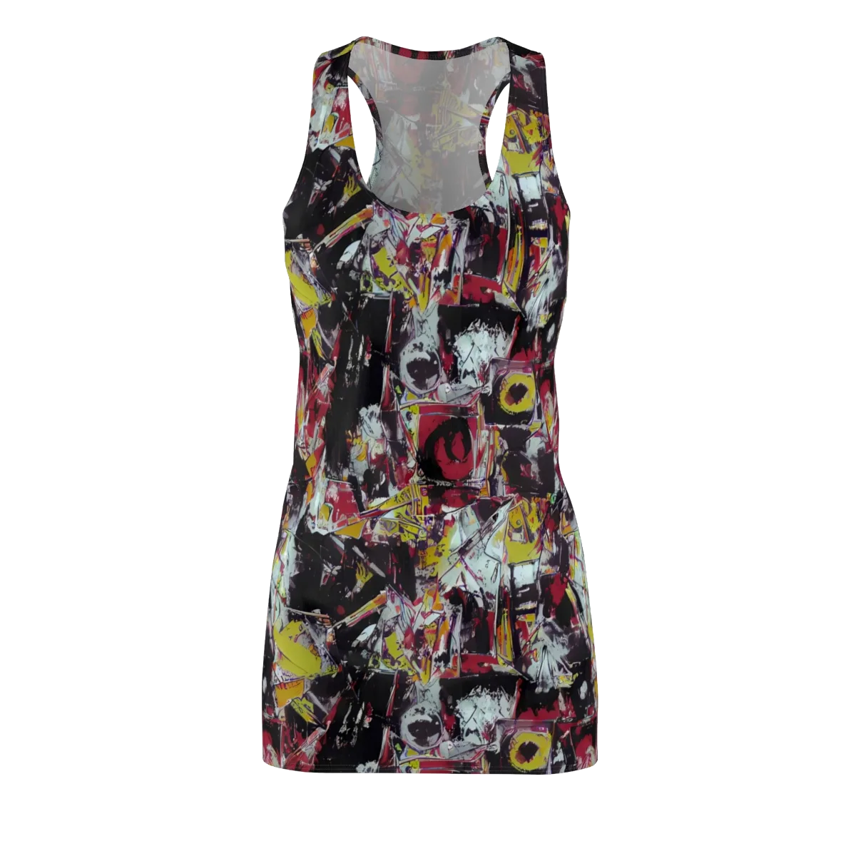 Rebel Spectrum on Racerback Dress — Front