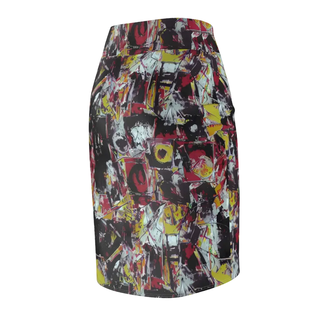 Rebel Spectrum on Pencil Skirt — Back Side