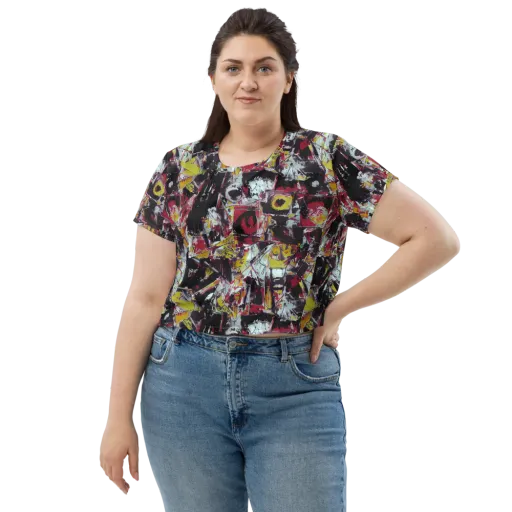 Rebel Spectrum on a Crop Tee