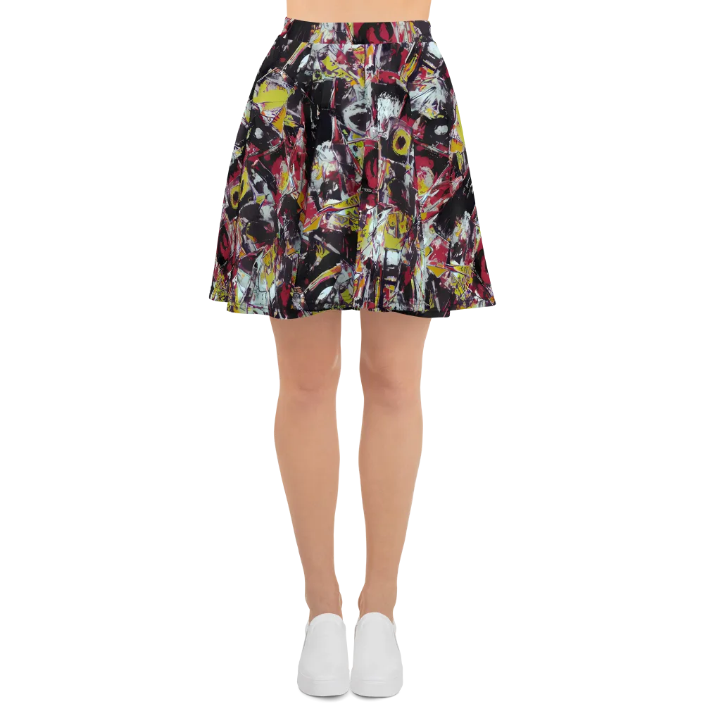 Rebel Spectrum on Skater Skirt — Front