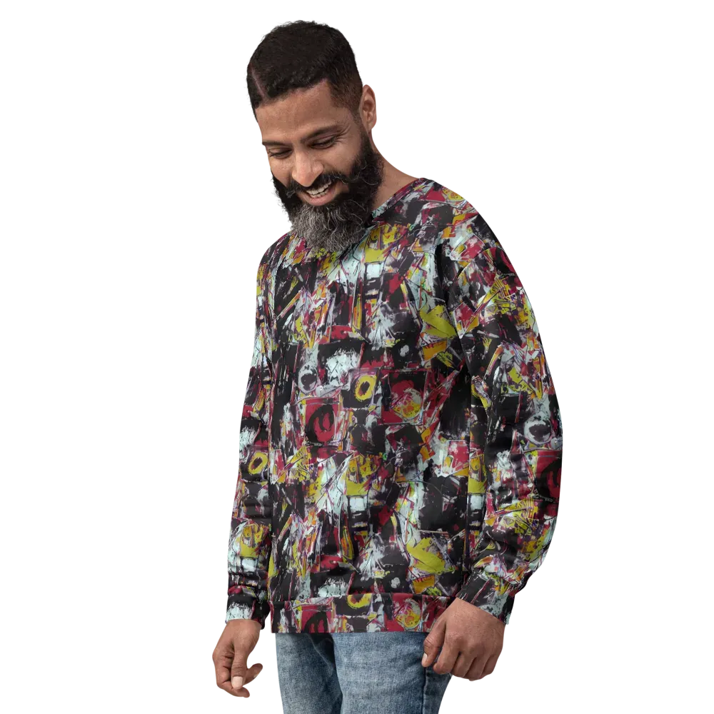 Rebel Spectrum on Sweatshirt — Left Front