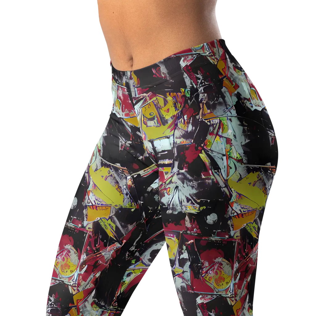 Rebel Spectrum on Leggings — Left Front