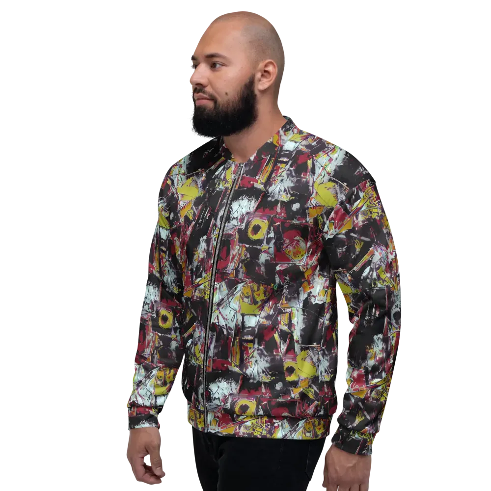 Rebel Spectrum on Bomber Jacket — Left