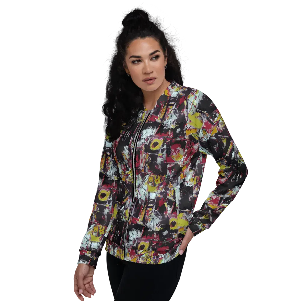 Rebel Spectrum on Bomber Jacket — Left