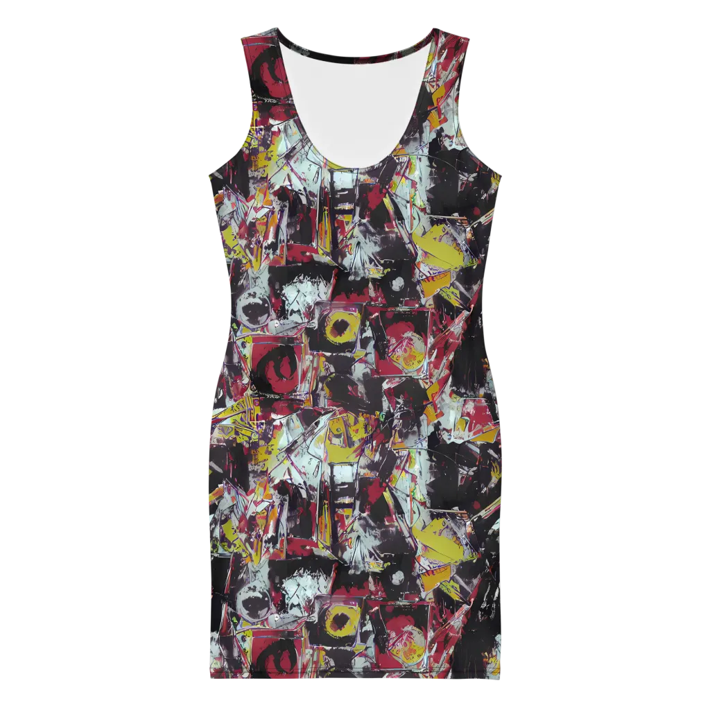 Rebel Spectrum on Bodycon Dress — Front
