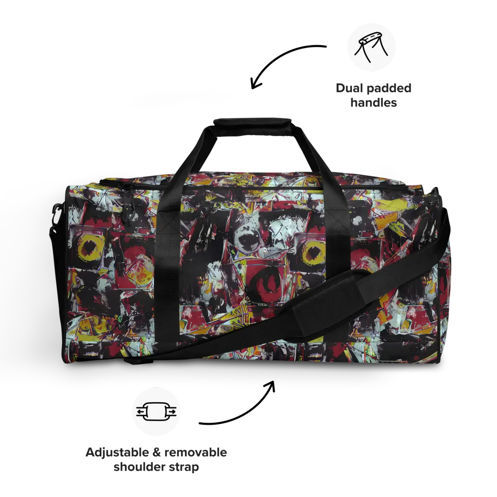 Rebel Spectrum on Duffle Bag — Front