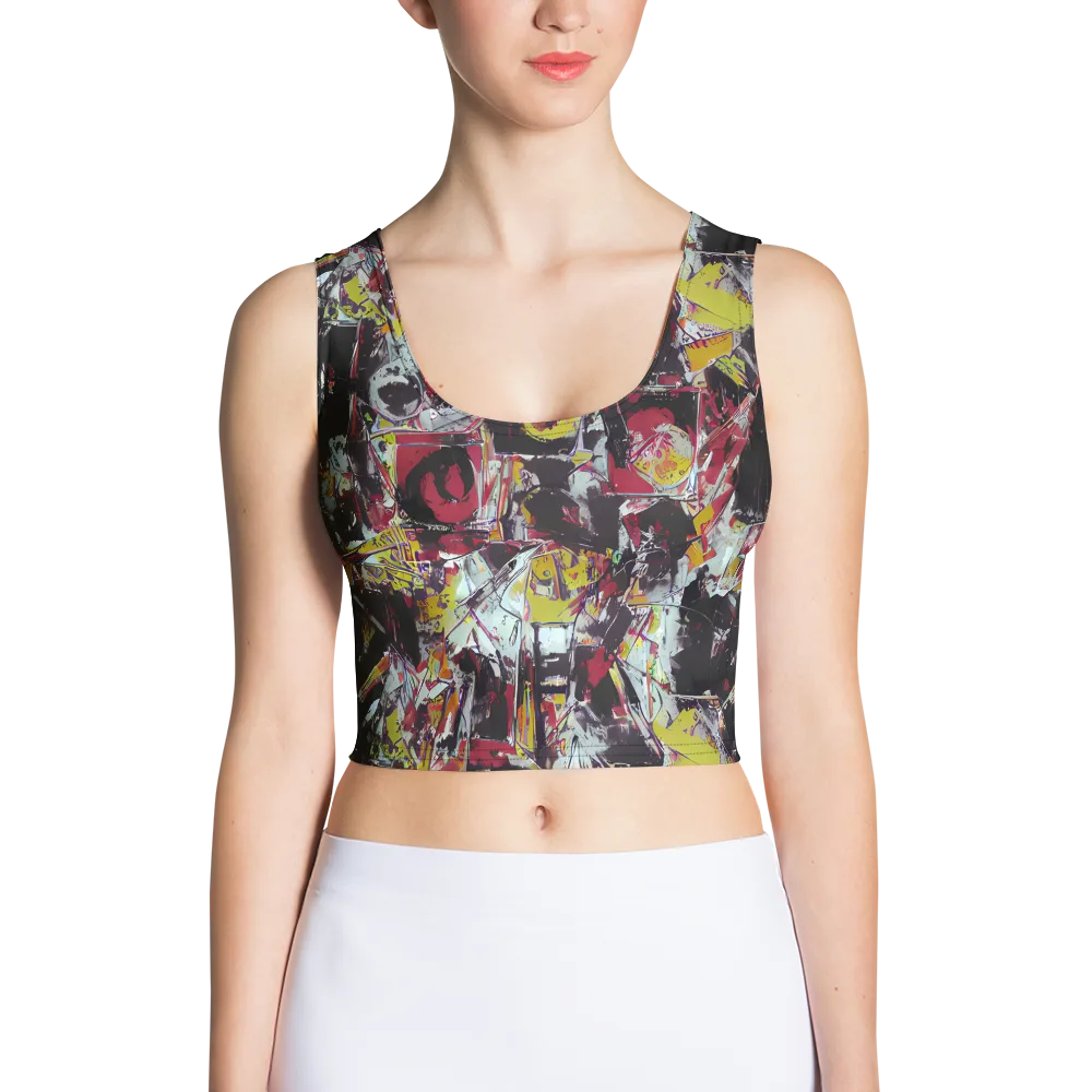 Rebel Spectrum on Crop Top — Front