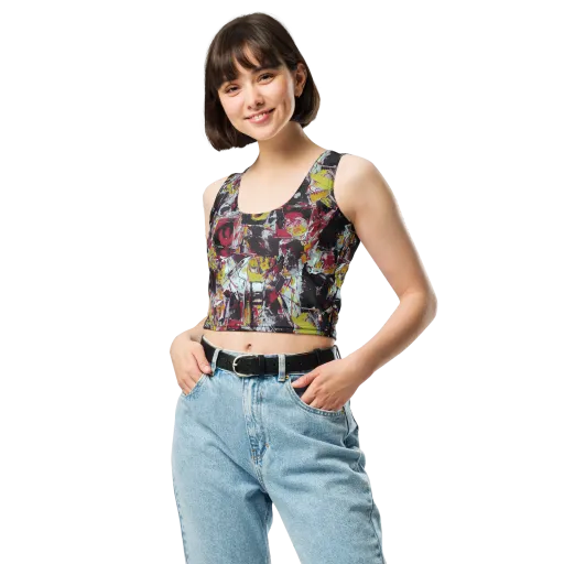 Rebel Spectrum on a Crop Top
