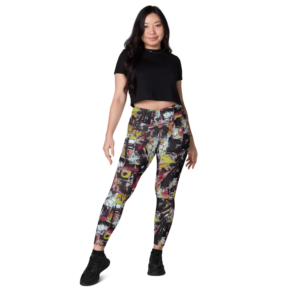 Rebel Spectrum on Leggings with Pockets — Front