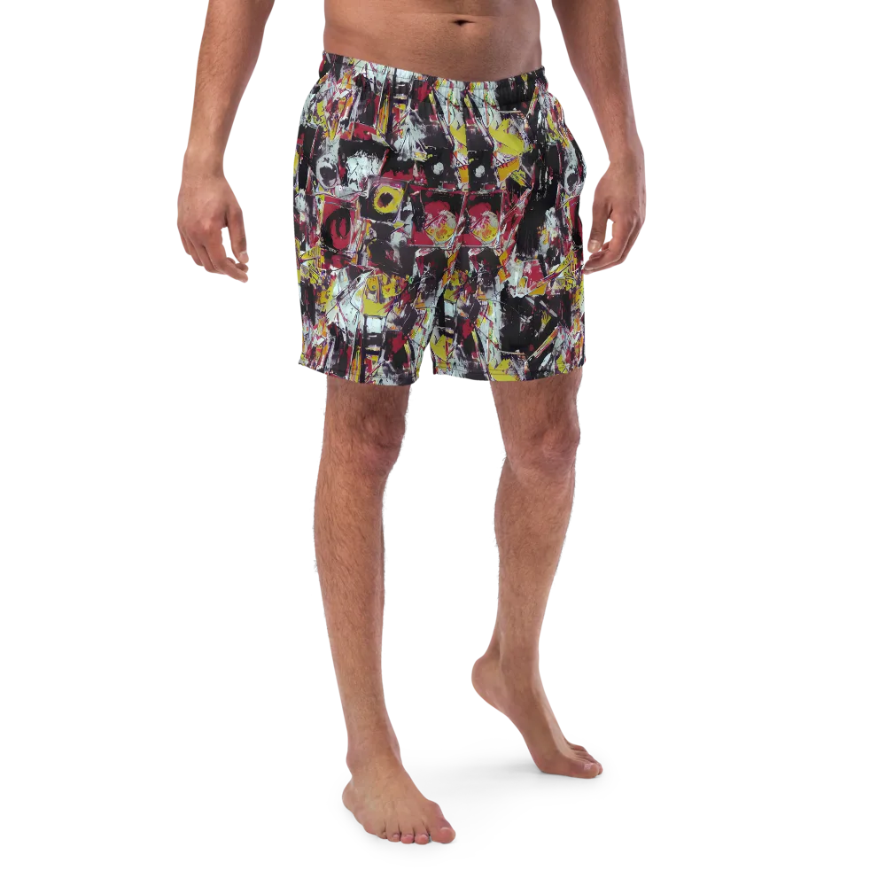 Rebel Spectrum on Swim Trunks — Front