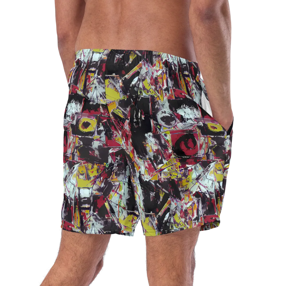 Rebel Spectrum on Swim Trunks — Right Back