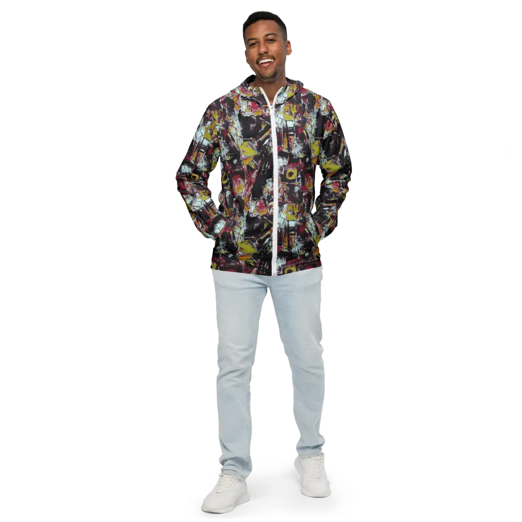 Rebel Spectrum on Men's Windbreaker — Front