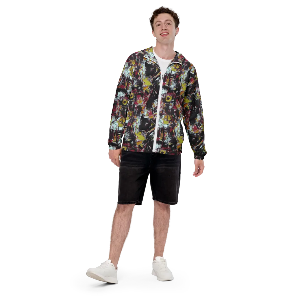 Rebel Spectrum on Men's Windbreaker — Front