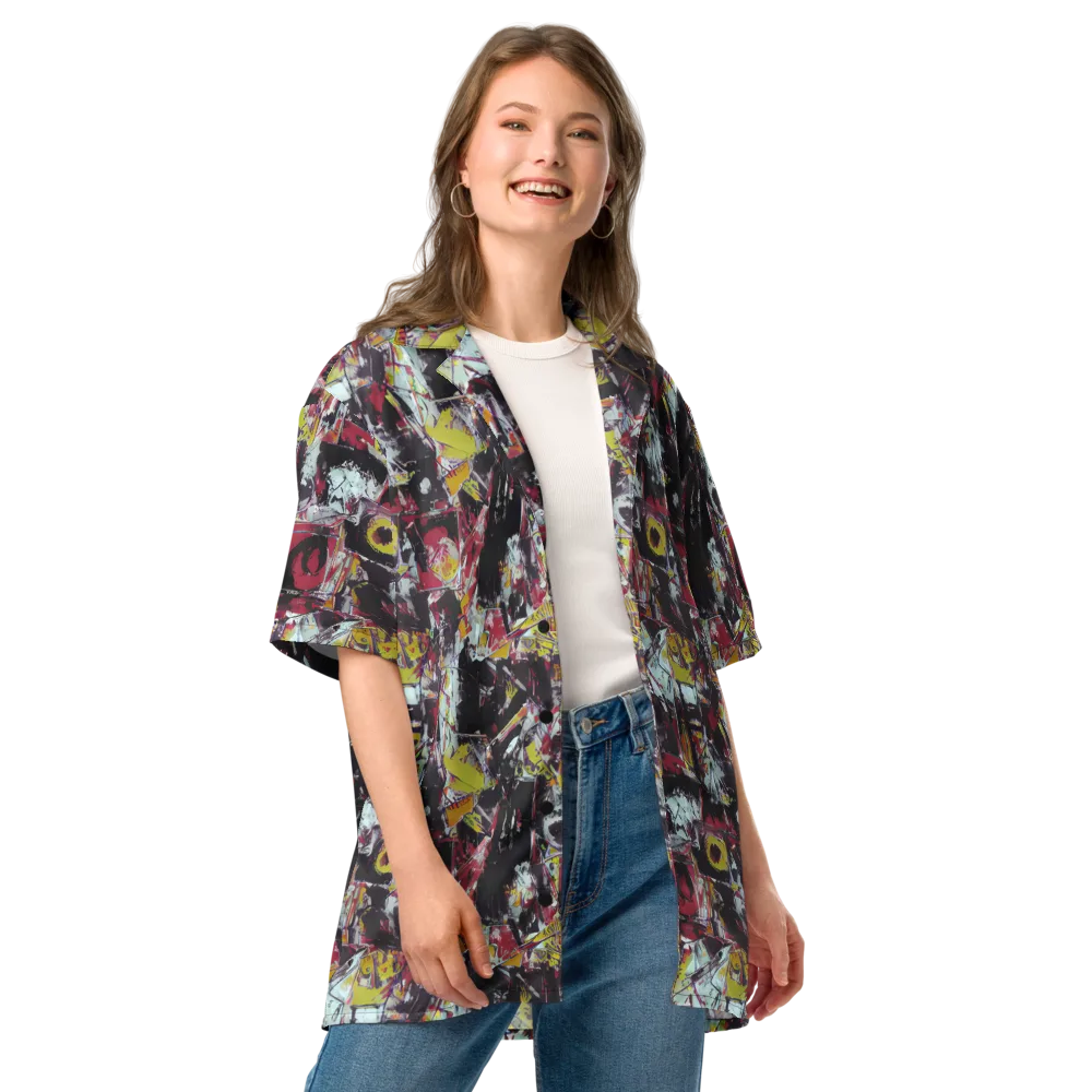 Rebel Spectrum on Button Shirt — Front