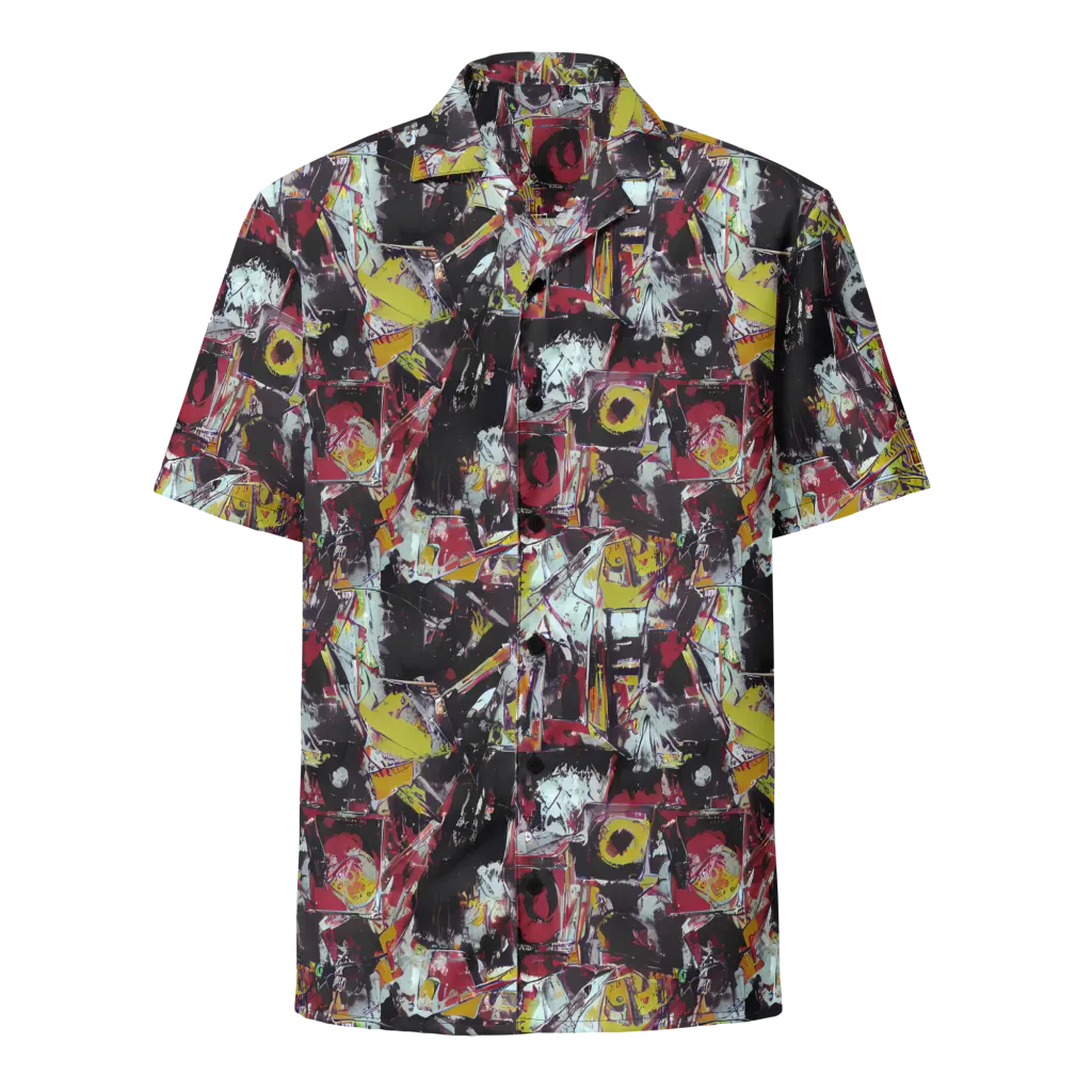 Rebel Spectrum on Button Shirt — Front
