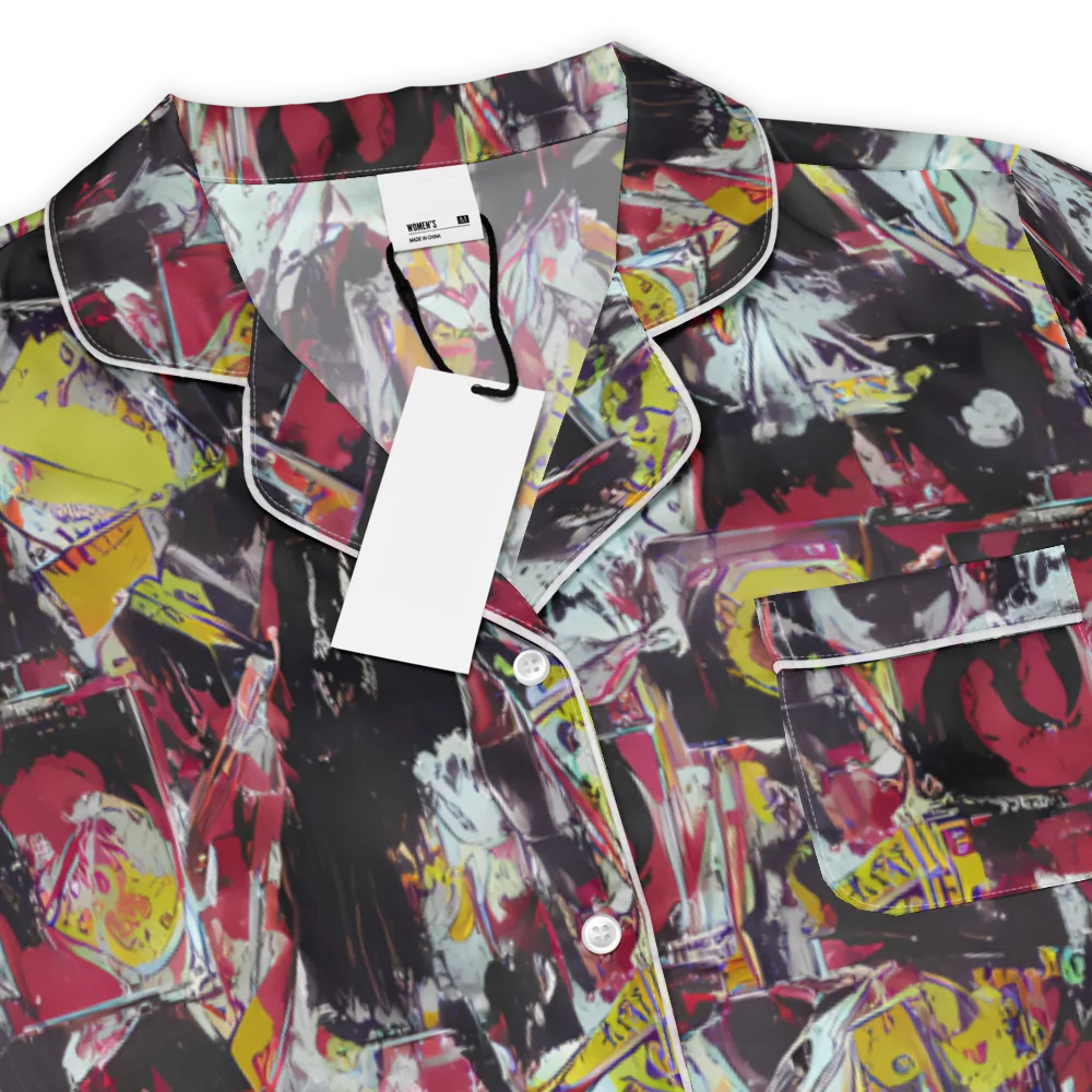 Rebel Spectrum on Women's Short Sleeve Pajama Top — Product details