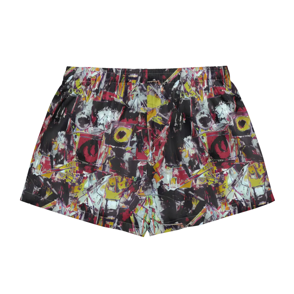 Rebel Spectrum on Women's Pajama Shorts — Back