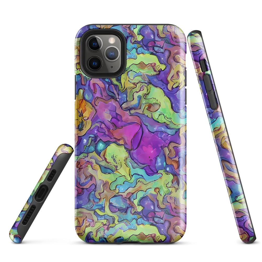 Dreamwave Mosaic on Tough Case for iPhone® — Front