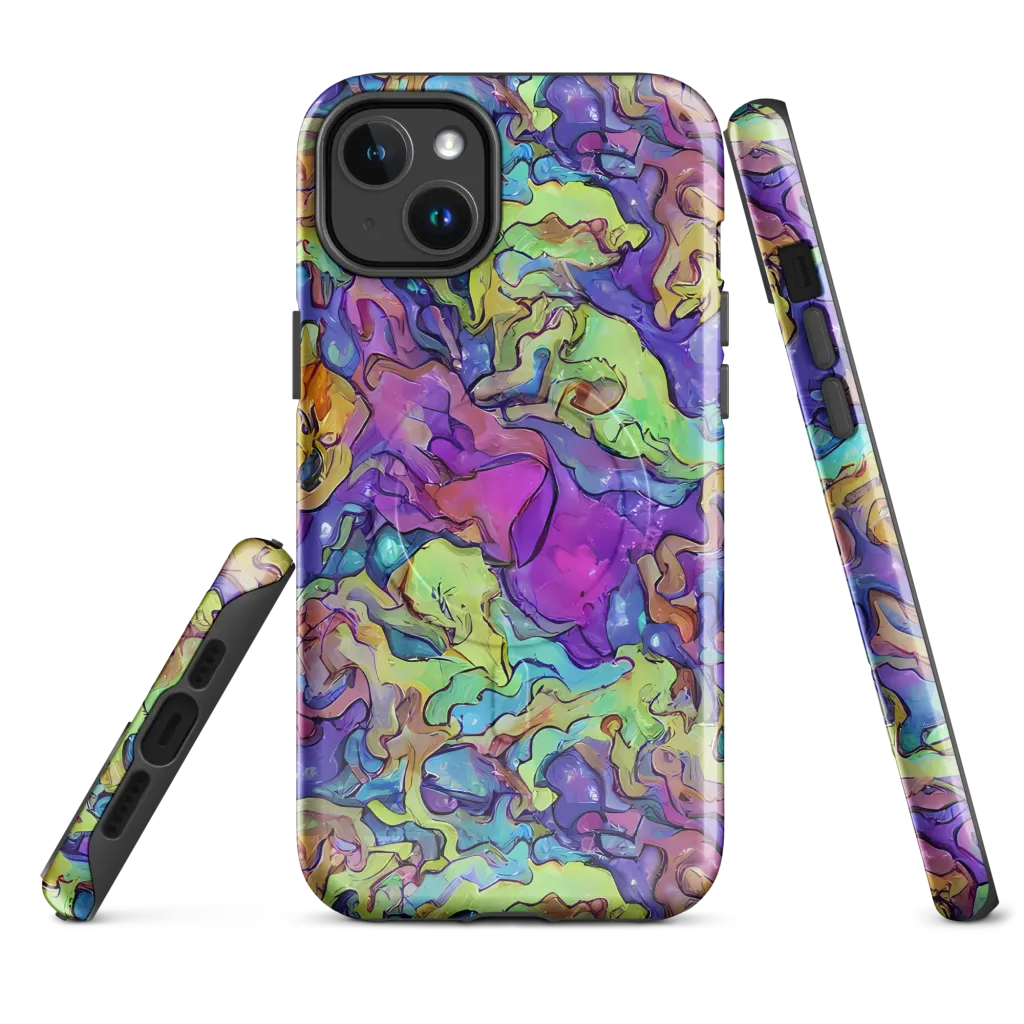Dreamwave Mosaic on MagSafe Tough Case for iPhone® — Front