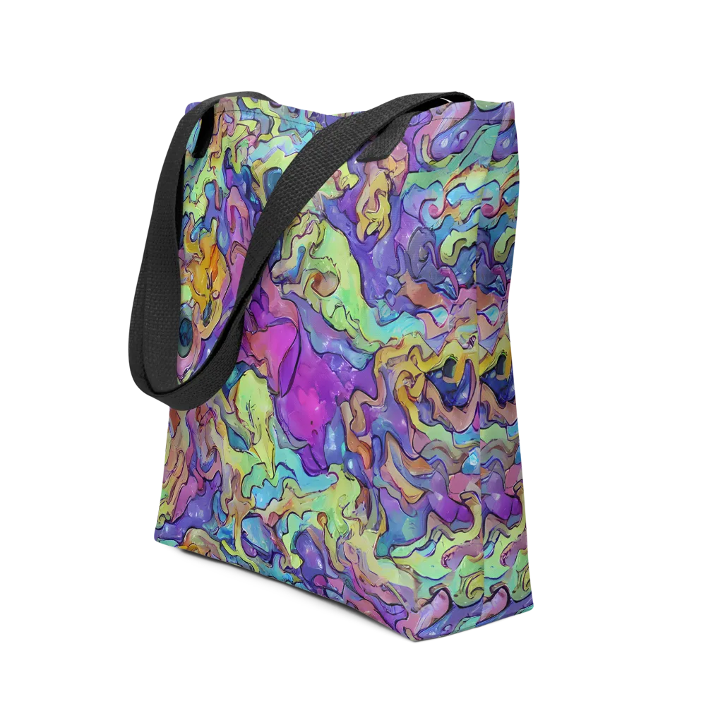 Dreamwave Mosaic on Tote Bag — Front
