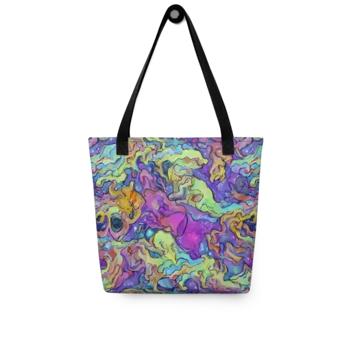 Dreamwave Mosaic on a Tote Bag