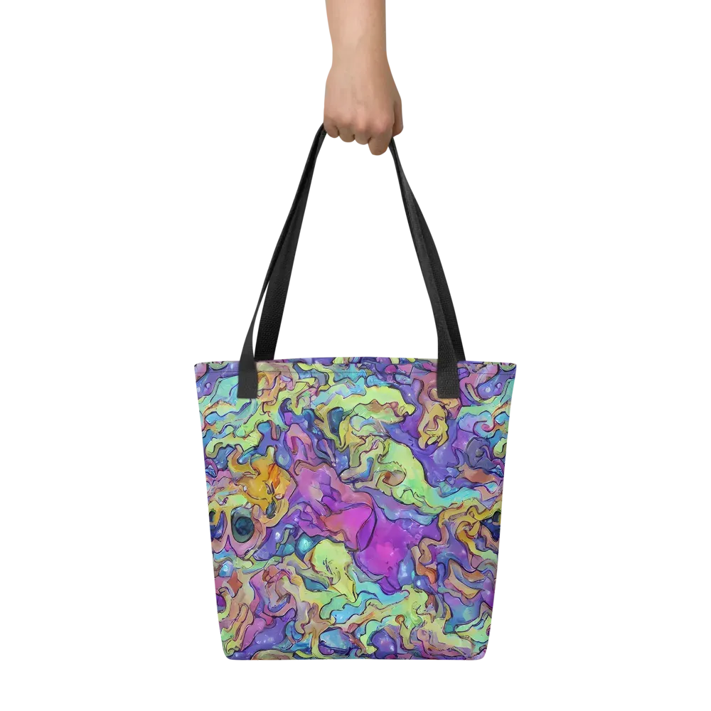 Dreamwave Mosaic on Tote Bag — Front