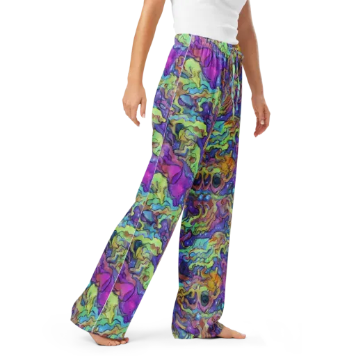 Dreamwave Mosaic on a Women's Pajama Pants