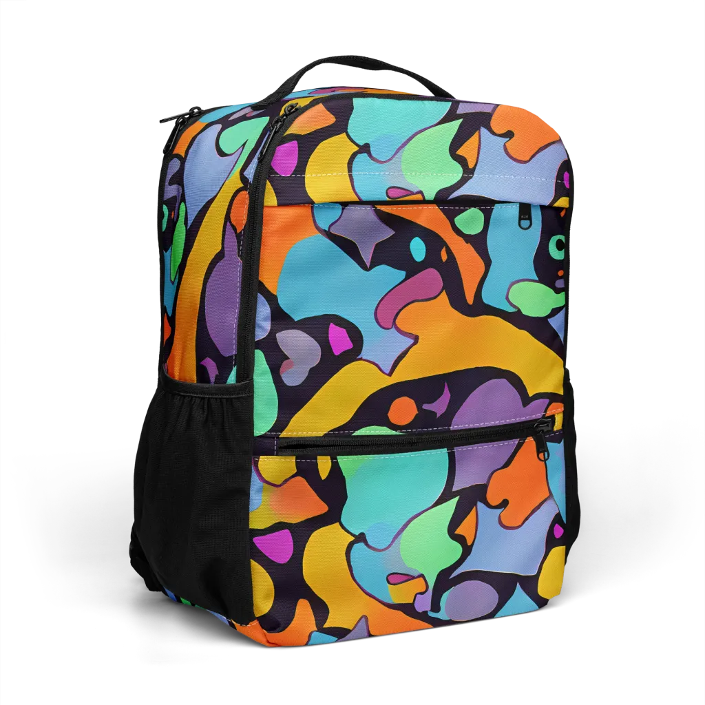 Acid Spectrum on Utility Backpack — Right Front