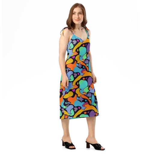 Acid Spectrum on a Slip Dress